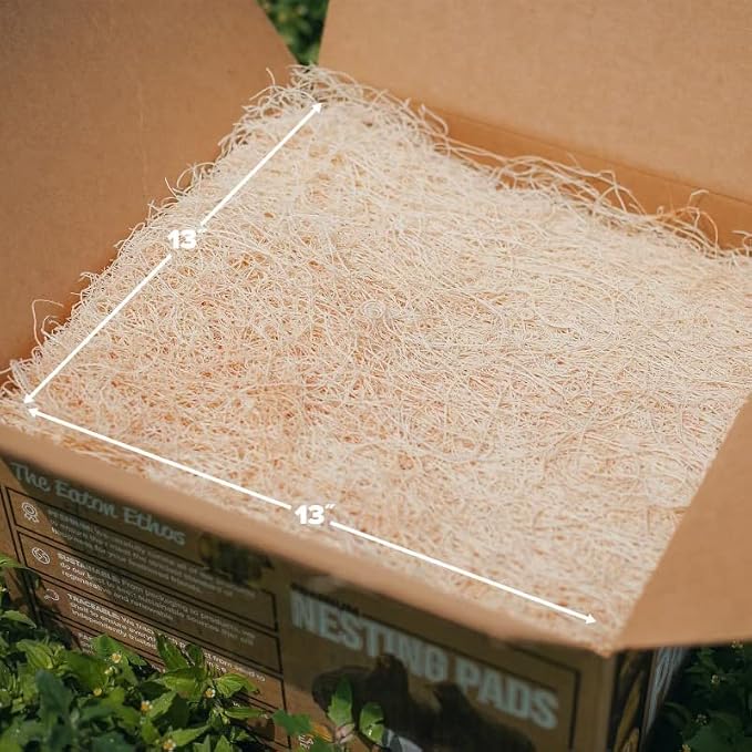 Eaton Pet and Pasture, Premium Laying Hen Nesting Pads, USA Grown & Sustainably - Image 3