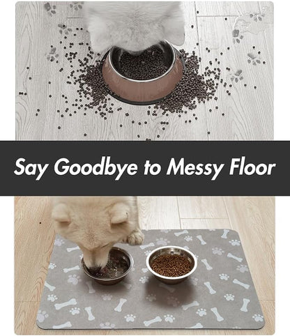 MontVoo Dog Food Mat-Pet Feeding Mat - Image 3