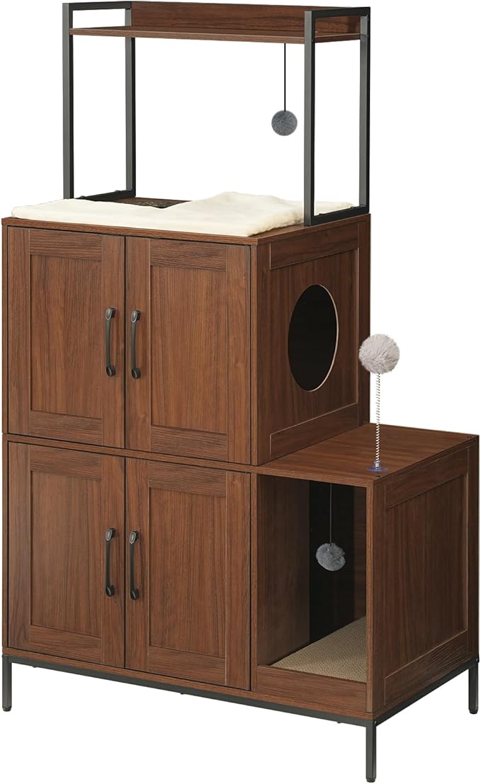 HOOBRO Litter Box Enclosure, Litter Box Furniture by HOOBRO