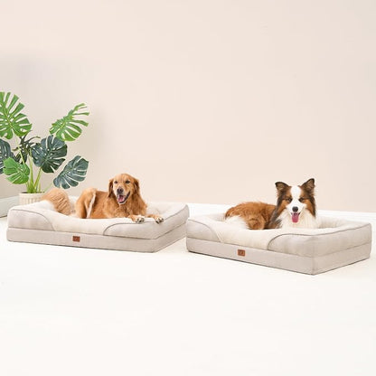 EHEYCIGA Orthopedic Dog Bed for Medium Dog, Waterproof Liner & Washable - Image 9