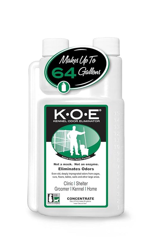 Odorcide, Thornell KOE Kennel Odor Eliminator Concentrate, Floors & More by Odorcide