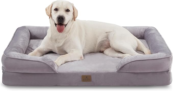 Bedfolks Orthopedic Dog Bed XL, Waterproof Dog Sofa Bed by Bedfolks