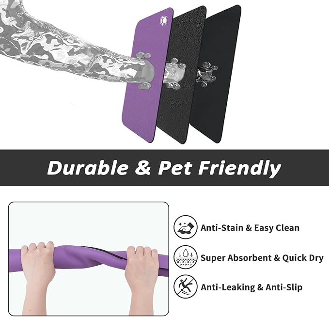 Dog Food Mat - Absorbent Cat Mat - Image 6