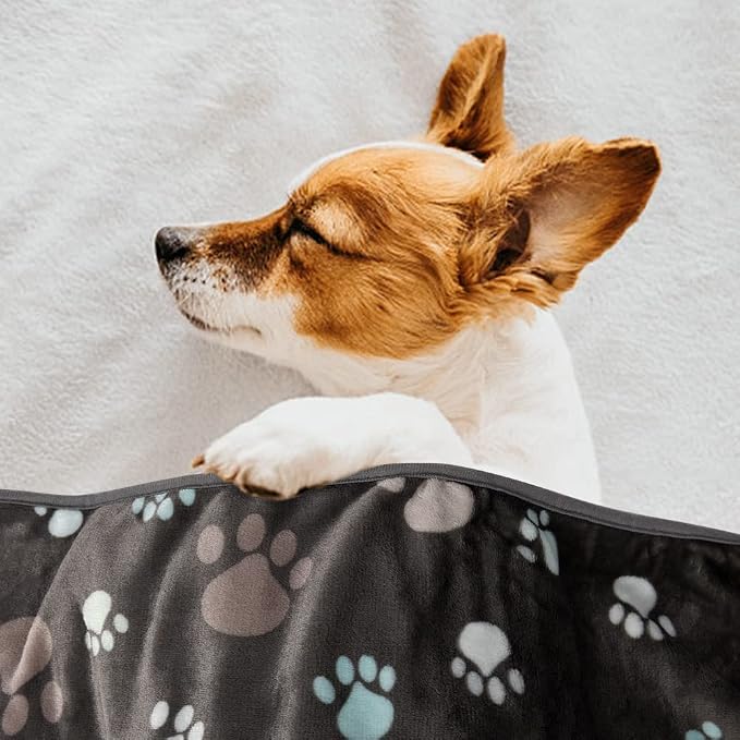 Rezutan Dog Blankets for Medium Dogs, Upgraded 3 Pack Dog Cat Blanket Washable - Image 8