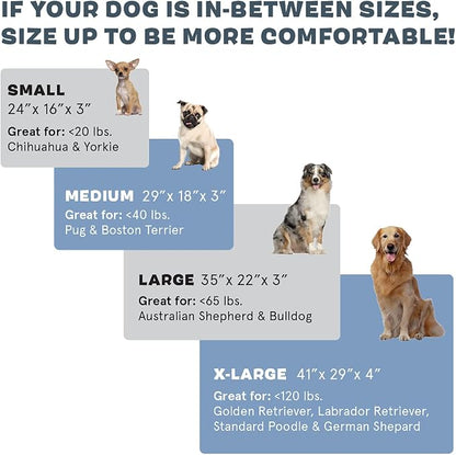 Barkbox Orthopedic Dog Bed | Comfortable Memory Foam Mattress - Image 4