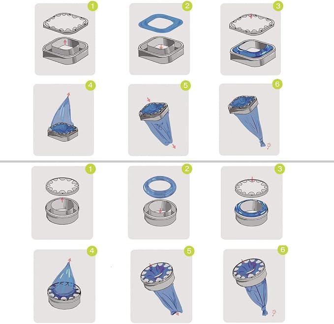 9 pcs Universal Cat Litter Refills Bag Litter Refills Compatible - Image 5