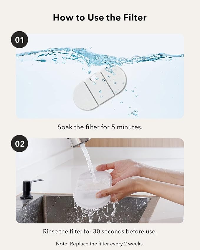 PETLIBRO 2.1L Automatic Cat Water Fountain, Ultra-Quiet Indoor Pet Water - Image 6
