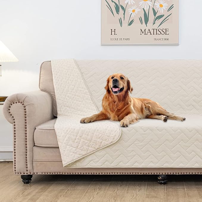 fuguitex Waterproof Dog Bed Cover Couch Cover by fuguitexHome