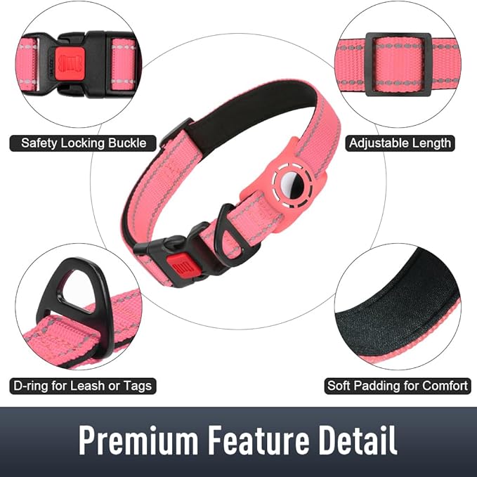 Airtag Dog Collar with AirTag Holder - Image 5