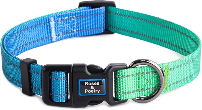 Roses&Poetry Collars for Dogs, Adjustable Reflective Durable Pet Collars for - Image 7