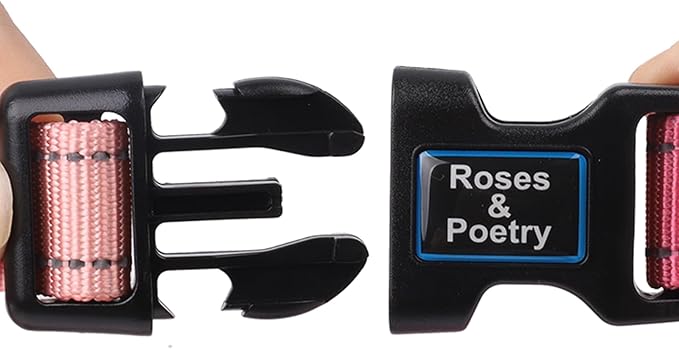 Roses&Poetry Small Dog Collar Girl Reflective - Image 5