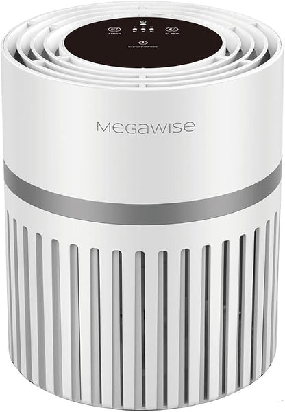 MEGAWISE Air Purifier for Large Rooms, 25db Filtration System Cleaner Odor by MEGAWISE