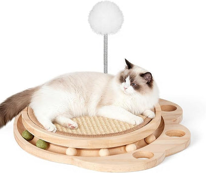 Cat Scratcher Board, 3-in-1 Cat Scratcher & Activity Center - Image 9