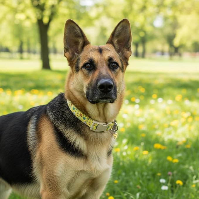 Dog Collars for Medium Dogs, Adjustable Medium Collar for Girl Female Dogs - Image 7