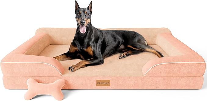 XXL Dog Bed for Extra Large Dogs, Giant Orthopedic Dog Bed by CWAWZ