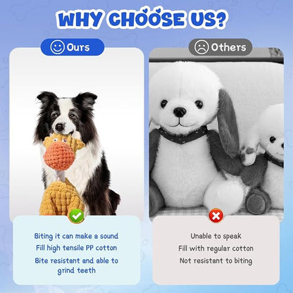 2025 New Dog Toys, Indestructible Plush Dog Toy, Dogs Toys - Image 6