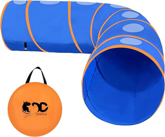 Dog Agility Tunnel with Ventilated mesh, Dog Agility Equipment, Dog Agility by GeerDuo