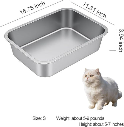 Stainless Steel Litter Box - Image 2