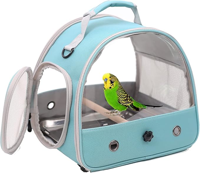 Metal Tray for halinfer Bird Carrier and Clear Bubble Window Small and Large - Image 4