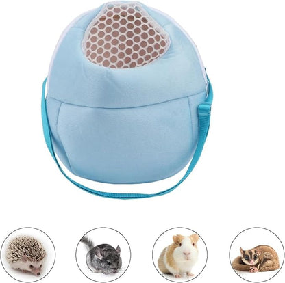 Pet Carrier Backpack for Small Animals, Travel Handbag for Cat, Guinea Pig - Image 4