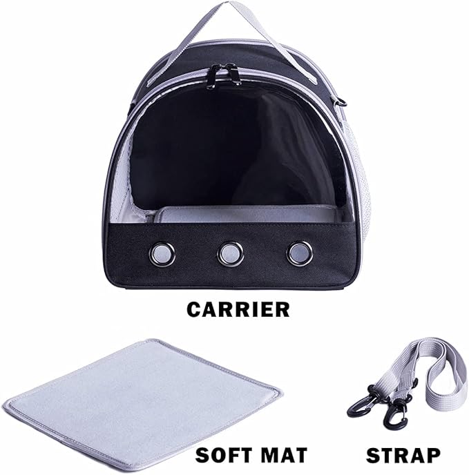 Guinea Pig Carrier, Small Animal Bird Rabbit Turtle Carrier Bag, African - Image 4
