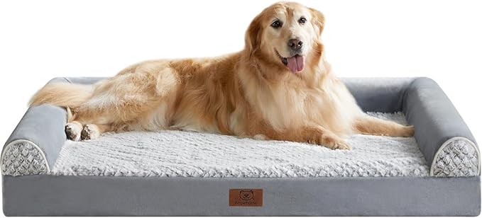 WNPETHOME Orthopedic Dog Bed for Large Dogs – XL Washable Pet Bed - Image 7