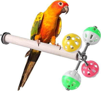 Stand Perch Toy with Rotating Balls by Teniinet