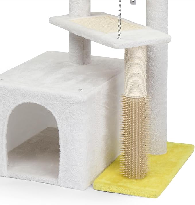 VINGLI Cat Tree, 27 inch Small Cat Tower - Image 8