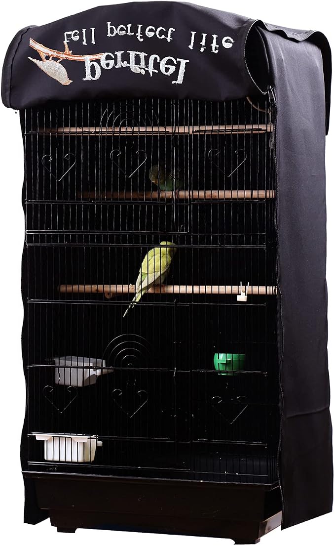 Bird Cage Cover Good Night Birdcage Cover Black-Out Birdcage Cover Durable - Image 6