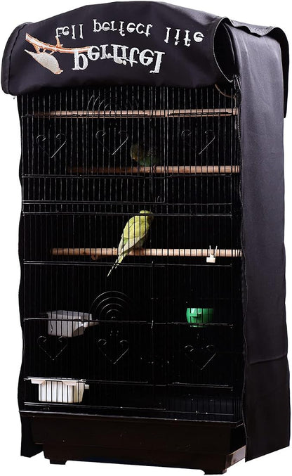 Bird Cage Cover Good Night Birdcage Cover Black-Out Birdcage Cover Durable - Image 6