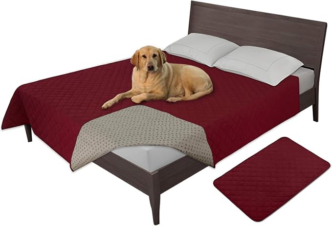 Easy-Going 100% Waterproof Dog Bed Cover, Non-Slip Pet Blanket by Easy-Going