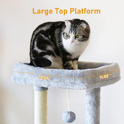 KIYUMI Cat Tree Cat Tower Condo - Image 4