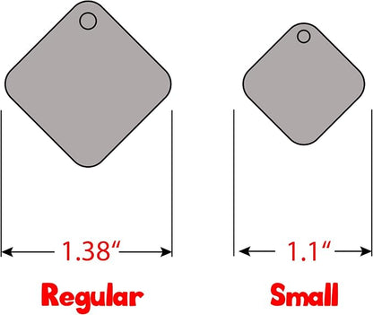 Personalized Dog Tag with 5 Lines of Custom Deep Engraved Durable Stainless - Image 5