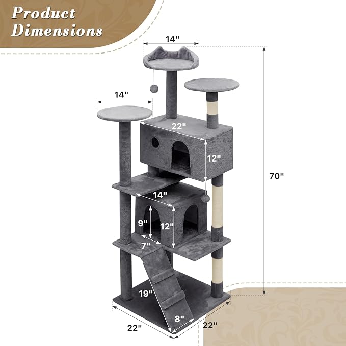 Athena Collection Cat Climbing Tree - Image 2