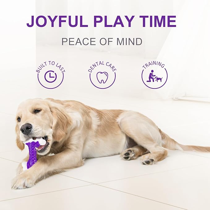 Tough Dog Toys, Dog Toys for Aggressive Chewers Breed, Aggressive Chew Toys for - Image 6