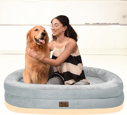 Orthopedic Waterproof Large Dog Bed: Memory Foam Washable Dog Bed - Image 7