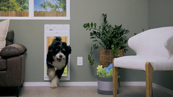 Power Pet® Automatic Roll-Up Pet Door by High Tech Pet – Motorized Vertical Door - Image 3
