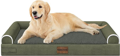Large Dog Bed Orthopedic Washable: Beds Bolster XL Bed Big XLarge Dogs Memory by Nanuya