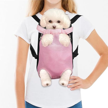 FEimaX Dog Carrier Backpack Pet Legs Out Front Cat Travel Bag, Adjustable Puppy by FEimaX