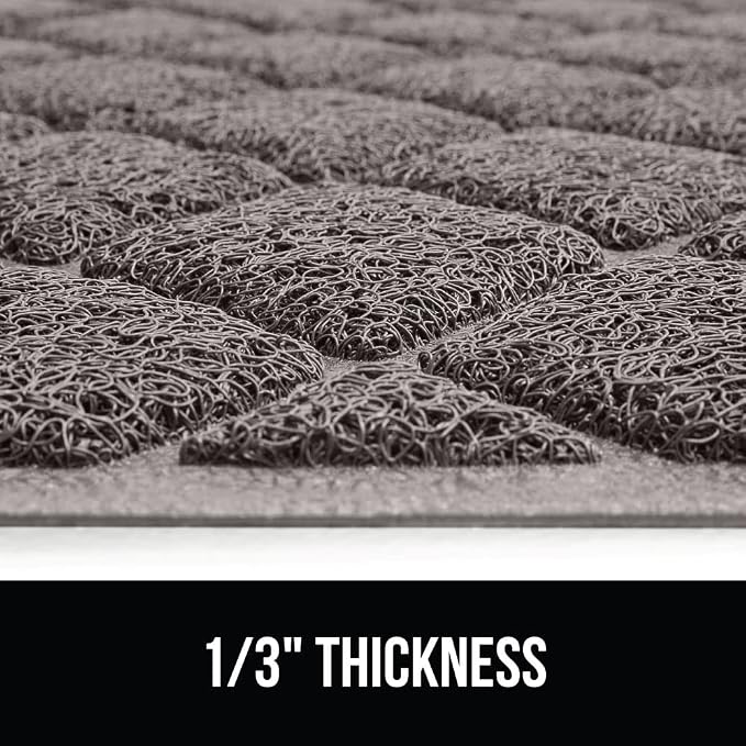 GORILLA GRIP Cat Litter Box Mat, Water Resistant, US Designed Kitty Litter - Image 9