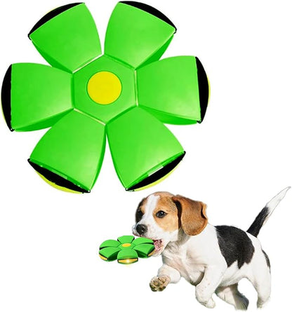 Pet Toy Flying Saucer Ball, Flying Saucer Ball Dog Toy by BADWALT