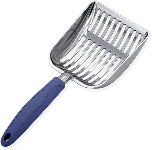 WePet Cat Litter Scoop, Aluminum Alloy Sifter, Kitty Metal Scooper, Deep Shovel by WePet