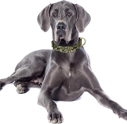 MOODEL Reflective Dog Collar for Large Dogs, Cute Camouflage Adjustable - Image 2