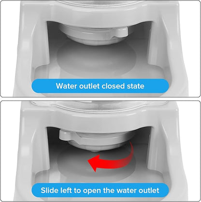 Kenond 2.5 Gallon Automatic Dog Water Dispenser, Gravity Water Bowl - Image 6