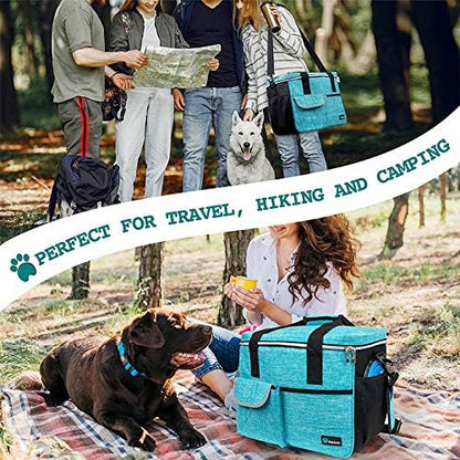 PetAmi Dog Travel Bag, Travel Pet Bag Organizer, Dog Food Travel Bag - Image 6