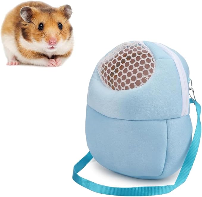 Pet Carrier Backpack for Small Animals, Travel Handbag for Cat, Guinea Pig - Image 2