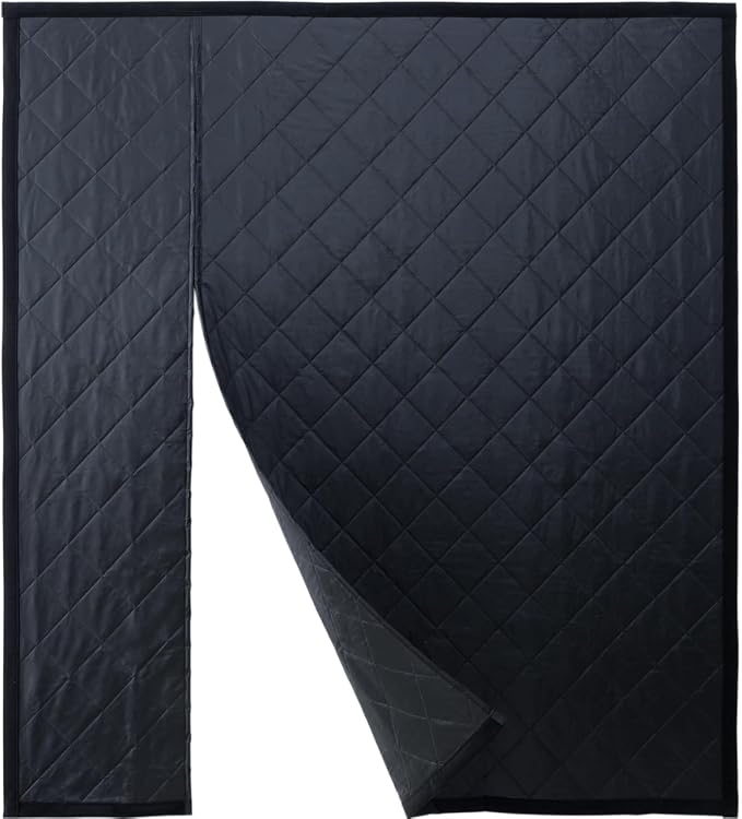 Reversible Wide Magnetic Thermal Insulated Door Curtain by Unknown