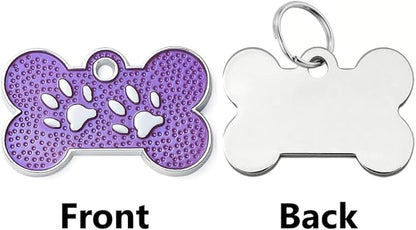 Personalized Dog/Cat Cute Paw Pet ID Tag - Image 2