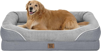 Orthopedic Removable Large Dog Bed -XL Large Dog Bed by ChezPaw