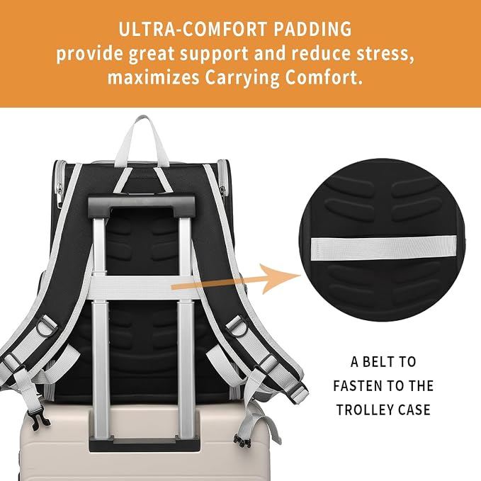 Cat Backpack Carrier for Small Dogs and Medium cat Puppy Kitten Bunny Pet - Image 8